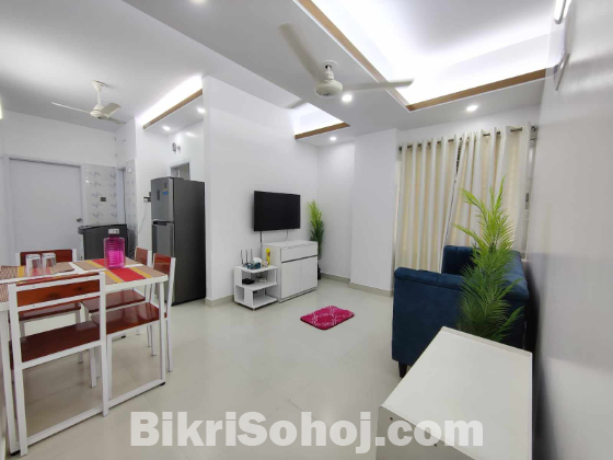 2-Bedroom Furnished Apartment Rental In Bashundhara R/A